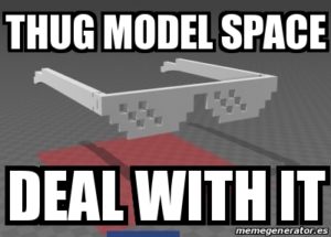 Thug model space