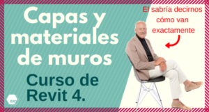 Capas y materiales de Muros_ Curso de Revit 4