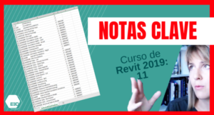 curso de revit 11_ notas clave y códigos de montaje