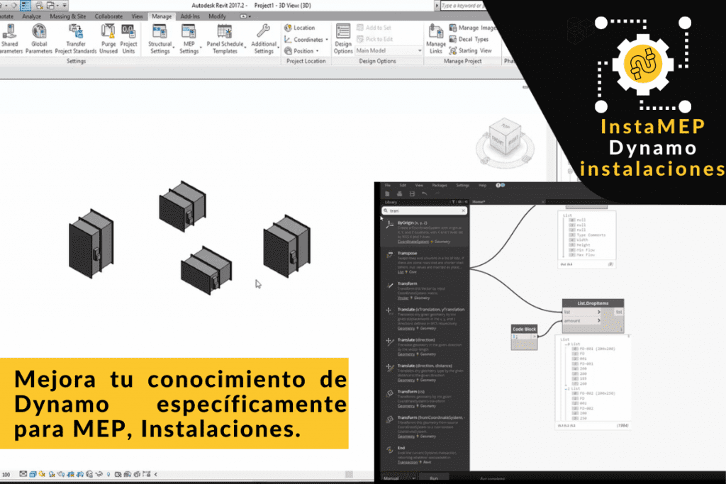 Curso BIM de instalaciones con Dynamo